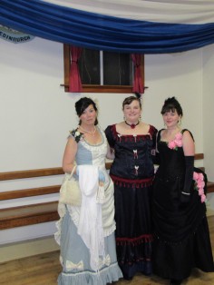 With Liane and Maree, a full length shot